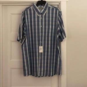 Nordstrom SmartCare XXL Button Down Short Sleeve Shirt